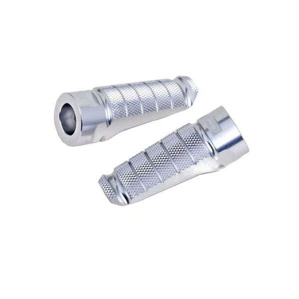 Puig Racing Footpegs Silver